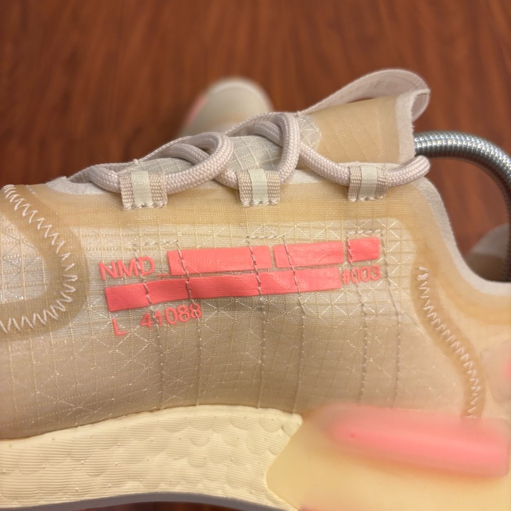 Adidas NMD 3 Athletic Sneakers Womens 8.5 Beige Pink - Picture 5 of 9